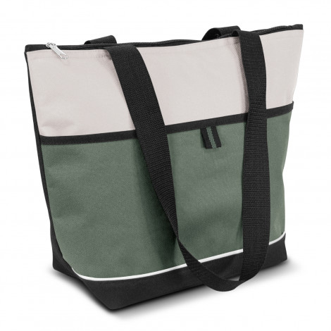 Custom Printed Green Diego Lunch Cooler Bags in Perth