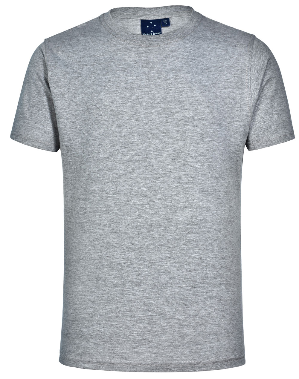 Custom Made (Grey) Budget Unisex Crew Neck T-Shirts Mens Online Perth Australia