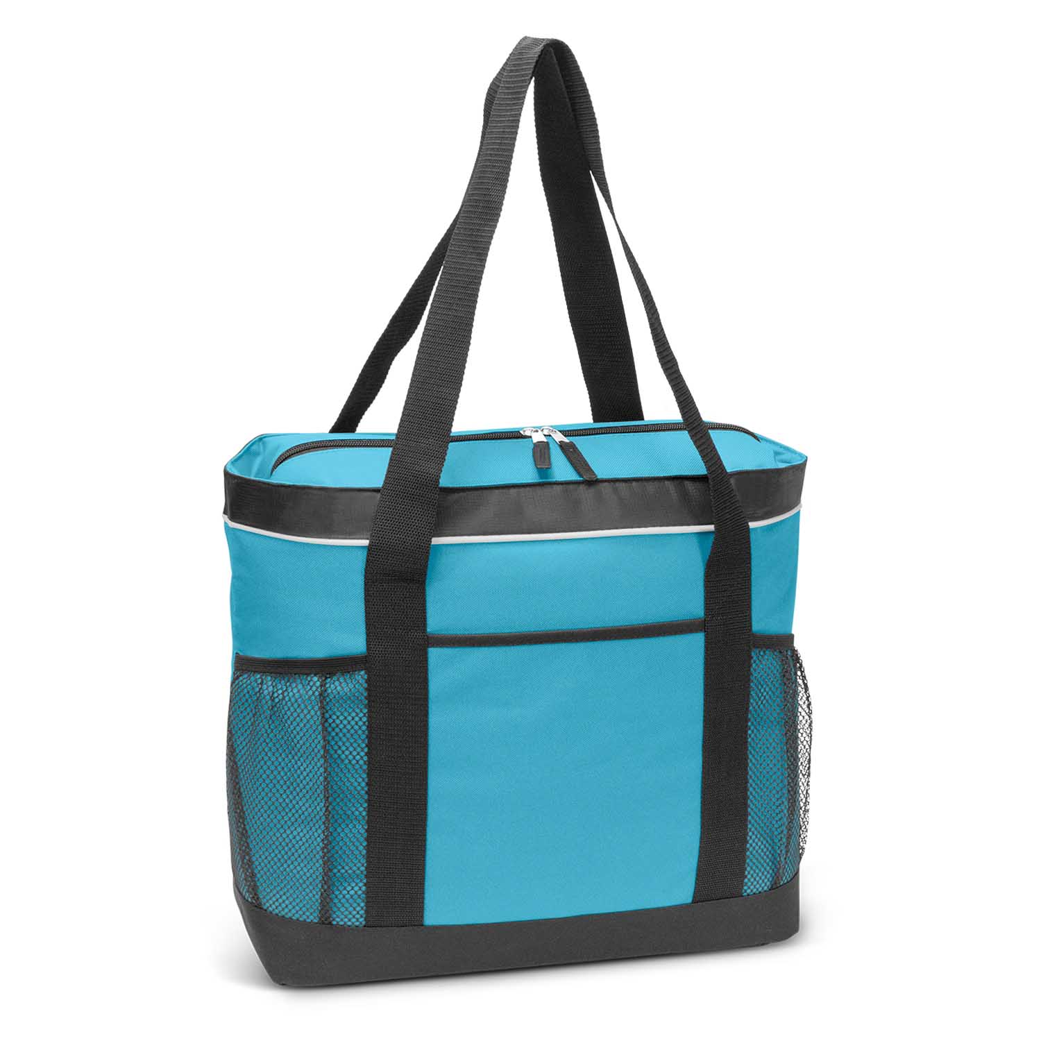 Custom Made Light Blue Zero Cooler Tote Bags in Australia