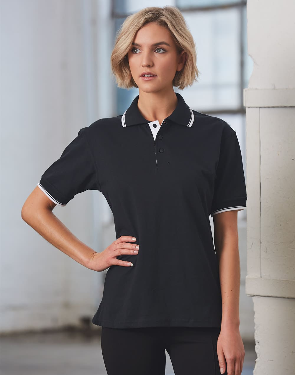 Custom Made Macquarie Unisex Cotton Kit Polos Online in Perth