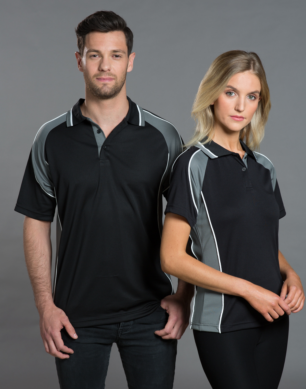 Custom Made Men's Mascot Sublimated Polo Shirts Polyester Online Perth Australia