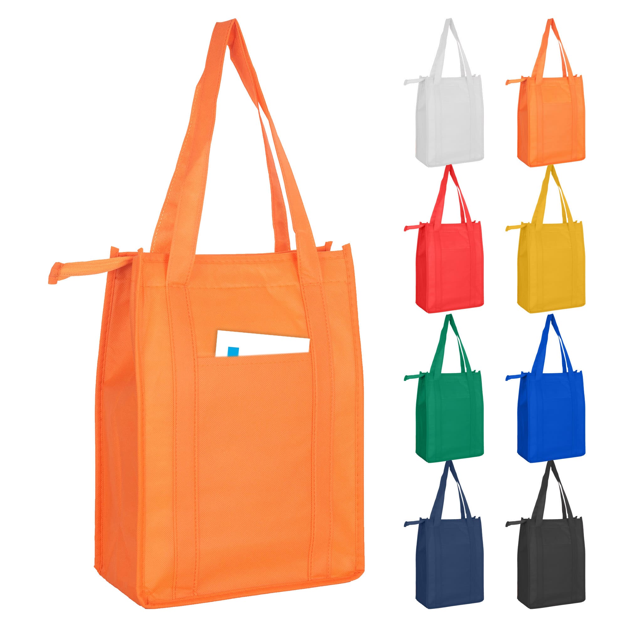 Custom Made Non-Woven Cooler Bag with Zip Closure Online Perth Australia