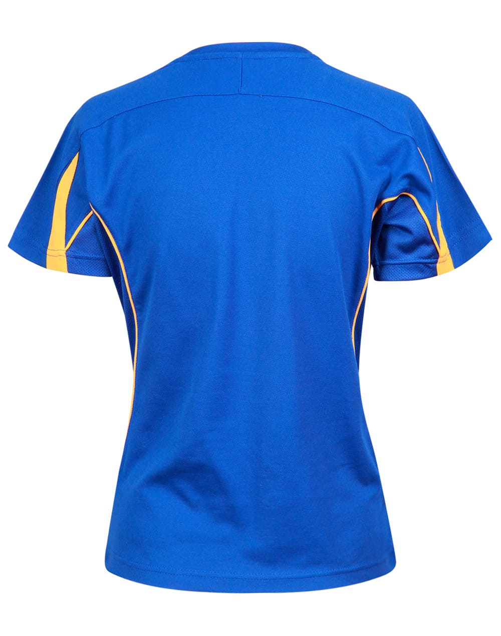 Custom Made (Navy Aqua Blue) Legend Ladies Short Sleeve Tee Shirts Online in Perth