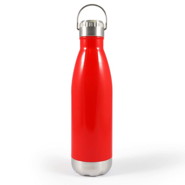 Custom Made Soda Vacuum With Hanger Lid Red Insulated Bottles Online In Perth Australia