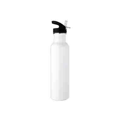 Promotional Black Stainless Steel Water Bottle 800ml in Perth