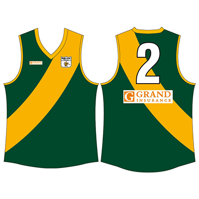 Custom Made Women's AFL Uniforms in Perth