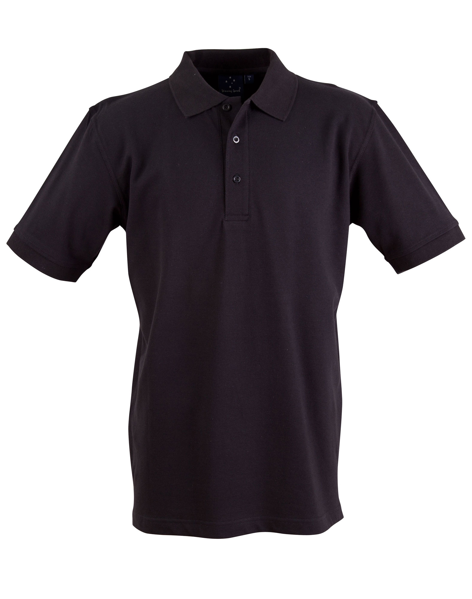 Custom Mens Darling Harbour Cotton Stretch Polo Shirts in Perth