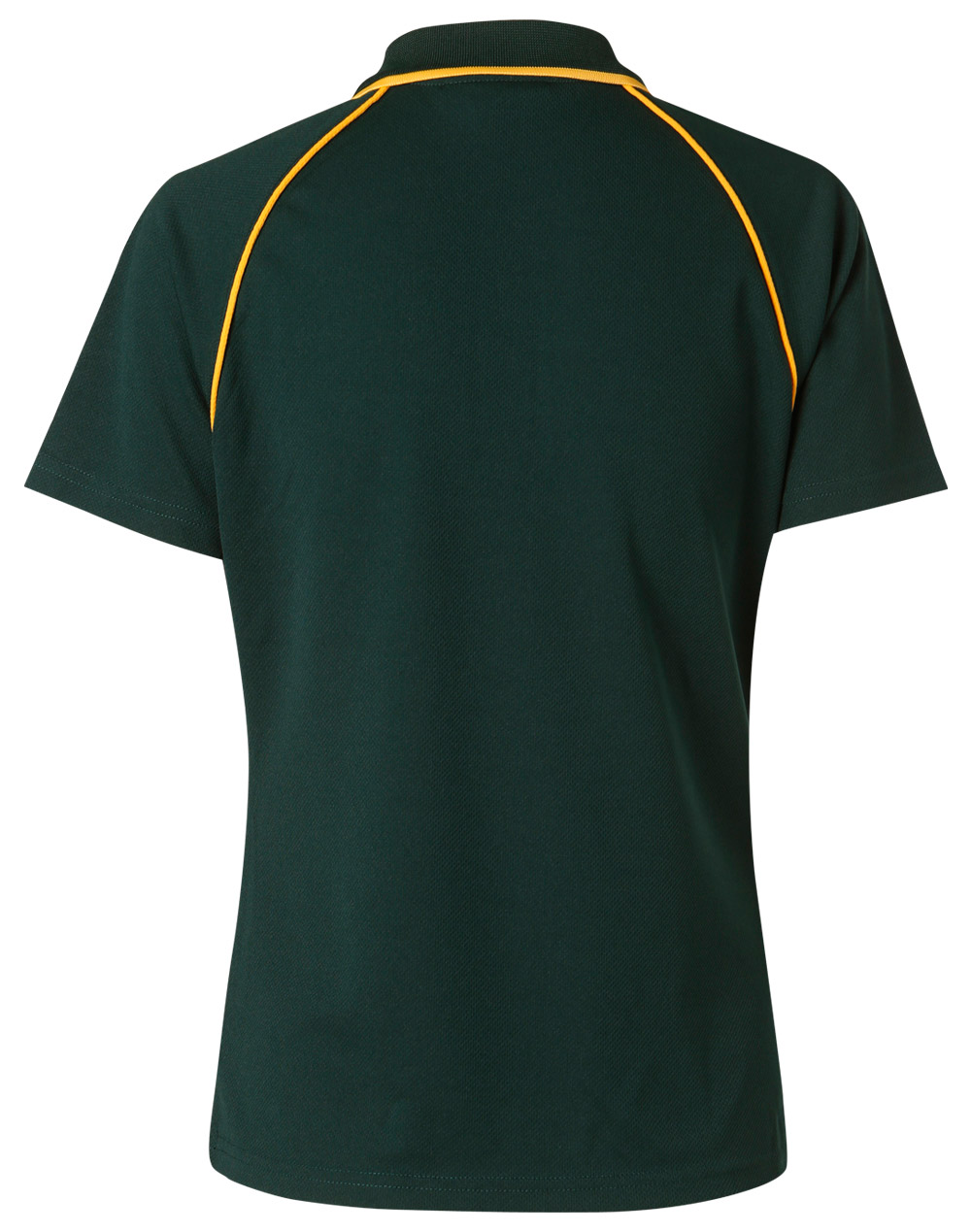 Custom Men's (Bottle, Gold) Champion Raglan Polo Shirts Online Perth Australia