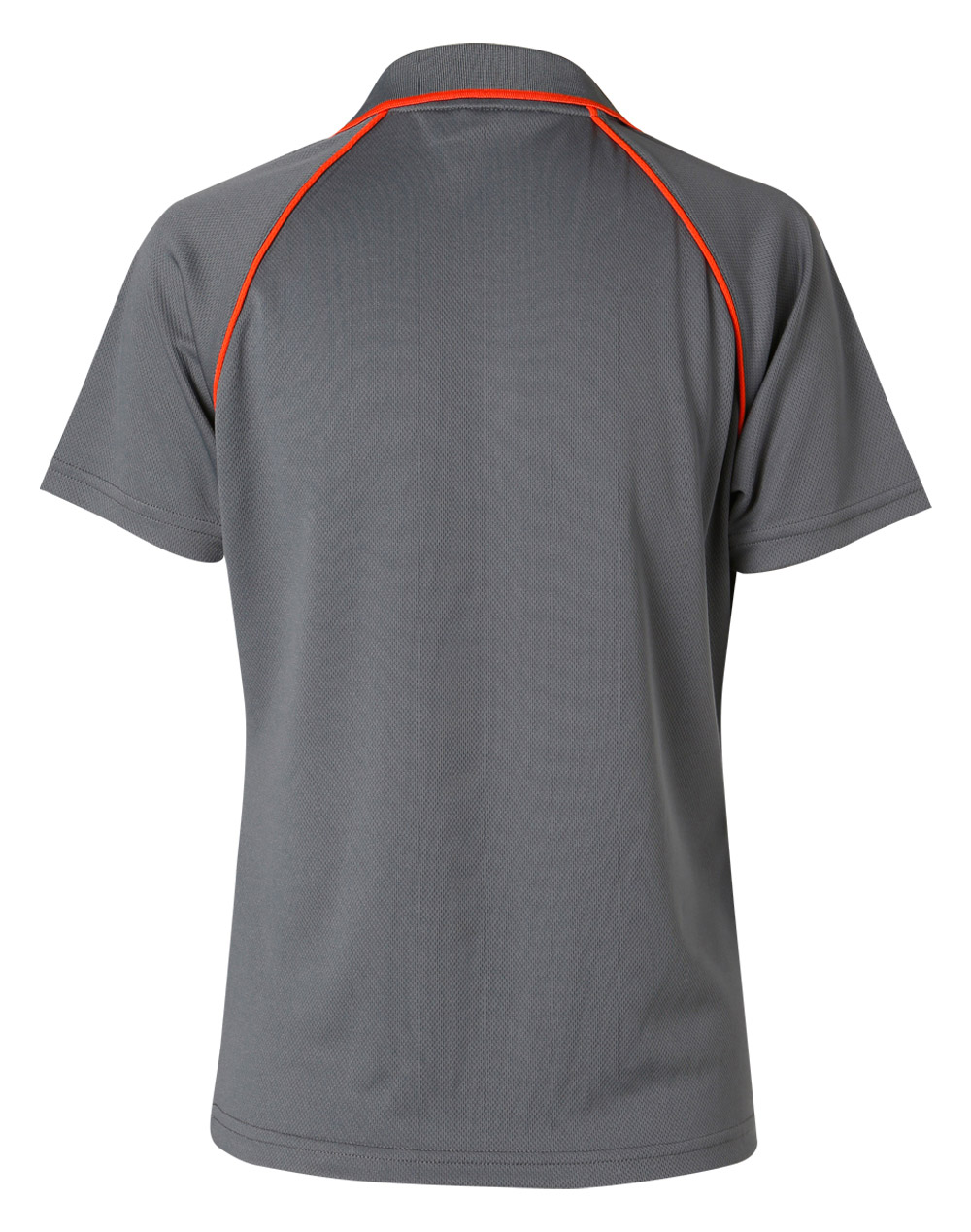 Custom Men's (Charocal, Orange) Champion Raglan Polo Shirts Online Perth Australia