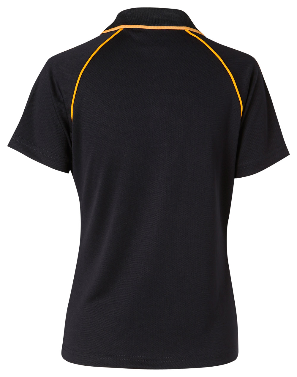 Custom Men's (Navy, Gold) Champion Raglan Polo Shirts Online Perth Australia