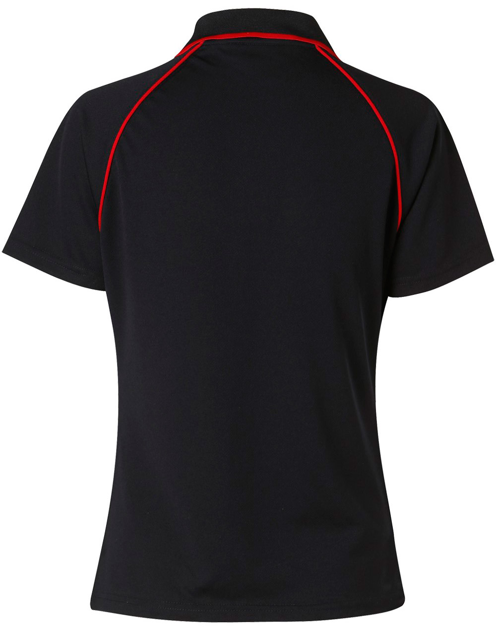 Custom Men's (Navy, Red) Champion Raglan Polo Shirts Online Perth Australia