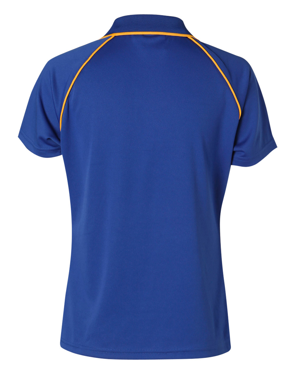 Custom Men's (Royal, Gold) Champion Raglan Polo Shirts Online Perth Australia