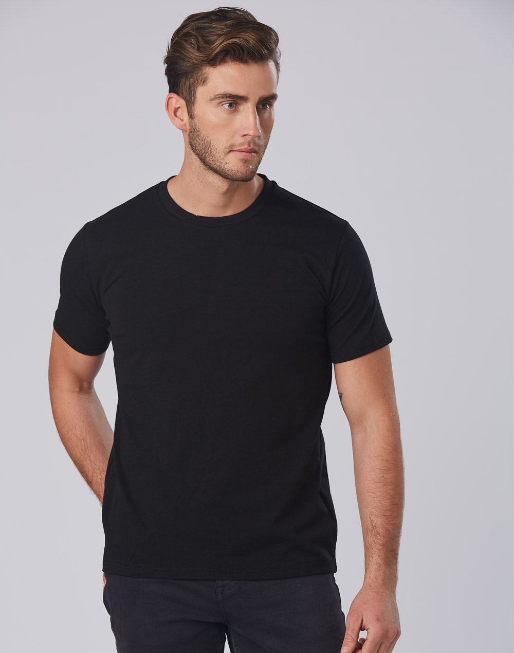 Custom Mens Super Fitted Cotton Tee Shirts Online in Australia
