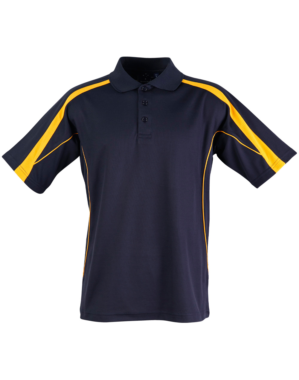 Custom (Navy Gold) Legend Polo Shirts for Men Online Perth Australia