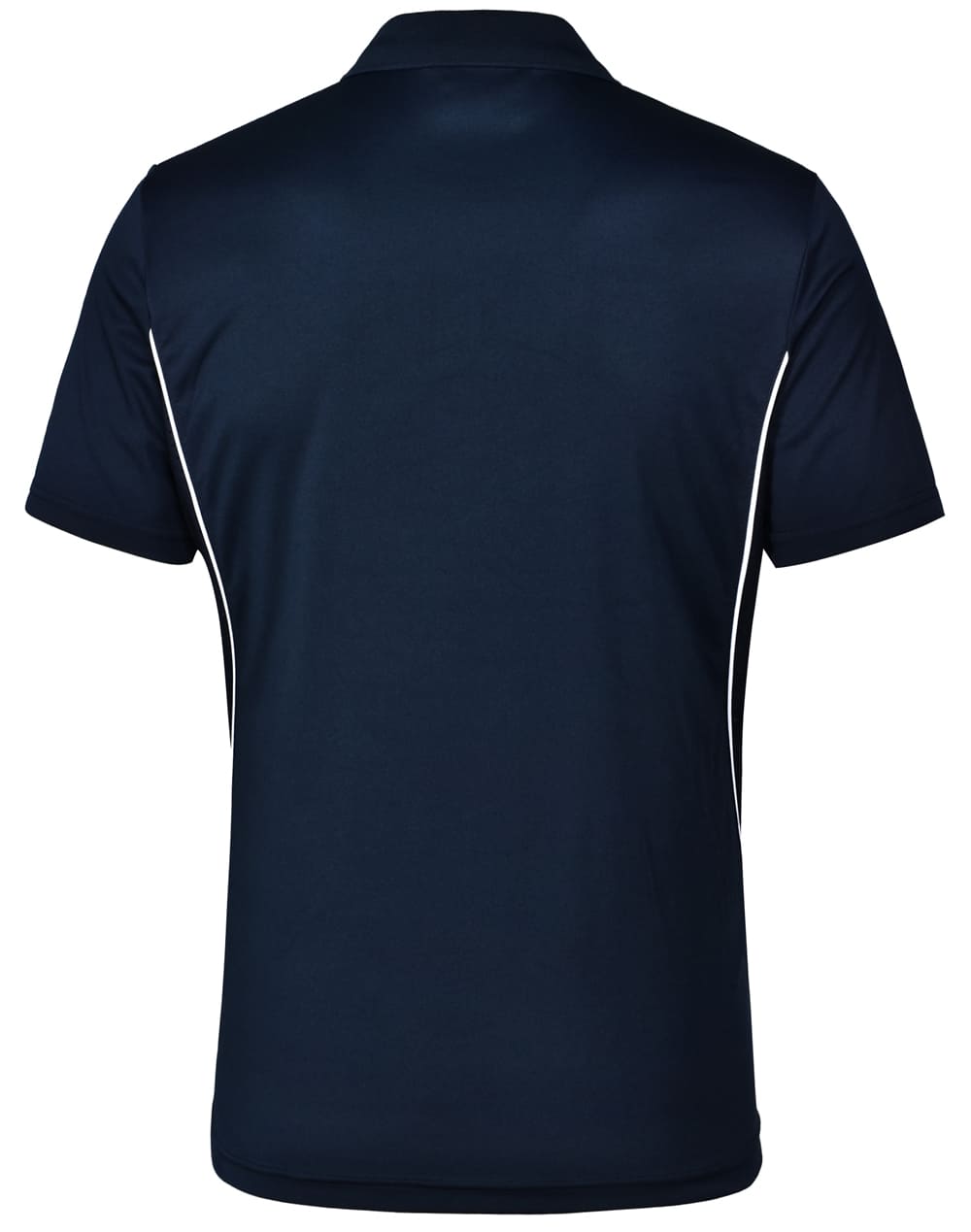 Custom (Aqua Blue Navy) Pursuit Contrast Polo Shirt Mens Short Sleeve Online Perth Australia