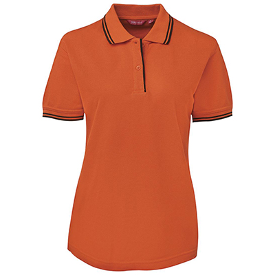 Promotional Corparate Custom Printed Apparels Polos Ladies LADIES CONTRAST POLO - 2LCP Perth Australia