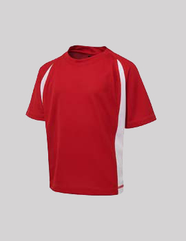 Custom Personalised Podium Point Poly Pre-made Soccer T-shirts in Australia