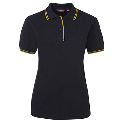 Promotional Corparate Custom Printed Apparels Polos Ladies LADIES CONTRAST POLO - 2LCP Perth Australia