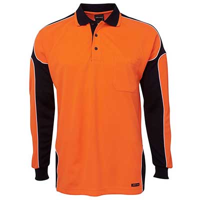 Apparels HI VIS Tradewear POLOS Adults HI VIS 4602.1 S/S ARM PANEL POLO - 6AP4S Perth Australia