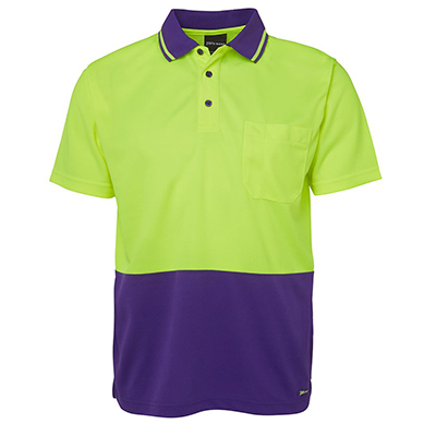 Apparels HI VIS Tradewear POLOS Adults HV 4602.1 NON CUFF TRAD POLO - 6HVNC Perth Australia