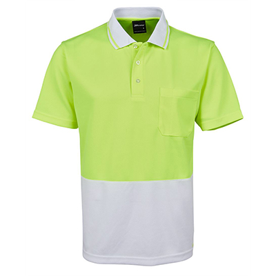 Apparels HI VIS Tradewear POLOS Adults HV 4602.1 NON CUFF TRAD POLO - 6HVNC Perth Australia