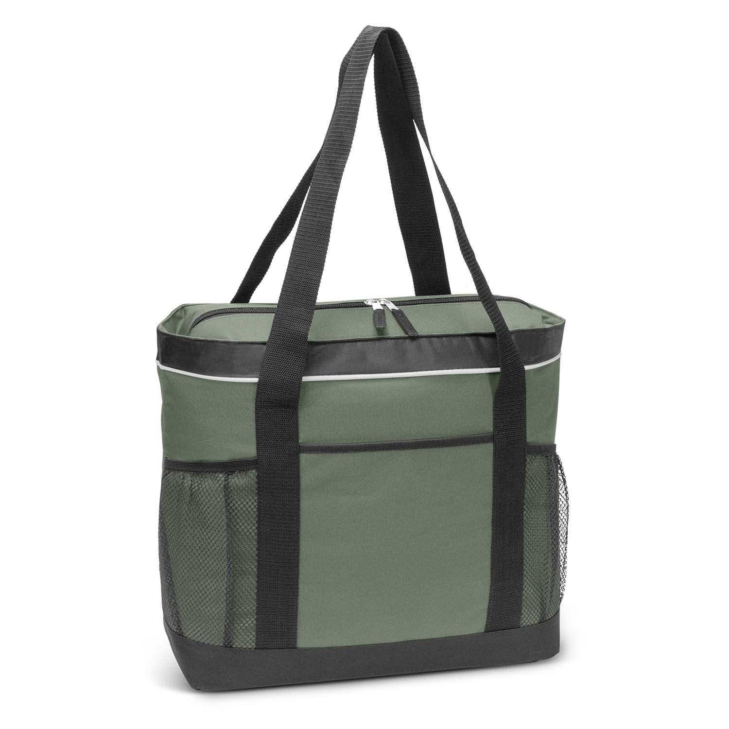 Printed Green Zero Cooler Tote Bags in Perth