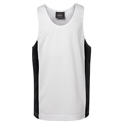 Apparels Tees & Singlets Singlets Kids PODIUM KIDS CONTRAST SINGLET - 7KPCS Perth Australia