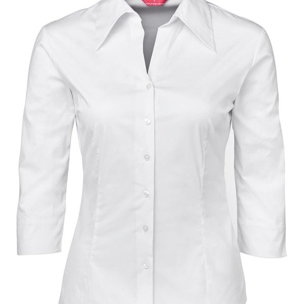 Custom Printed Ladies 3/4 Fitted Shirts Online