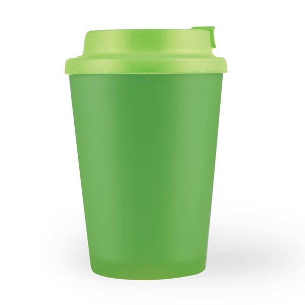 Custom Printed Light Green Aroma Coffee Cup Comfort Lid Online Perth Australia