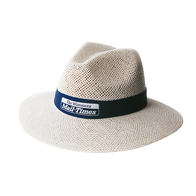 Custom Printed Madrid Style String Straw Hats in Perth Australia