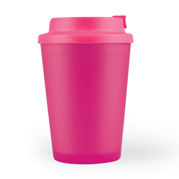 Custom Printed Pink Aroma Coffee Cup Comfort Lid Online Perth Australia