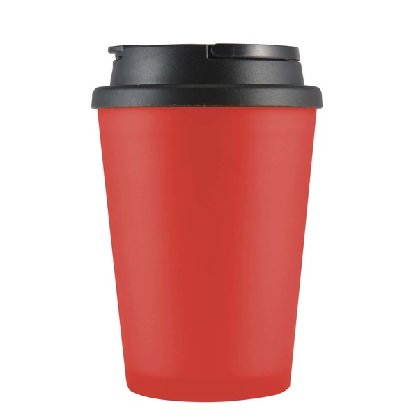 Custom Printed Red Aroma Coffee Cup Handle Lid Online Perth Australia