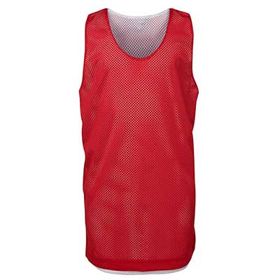 Custom Printed Red Kids  Basketball Singlets in Perth