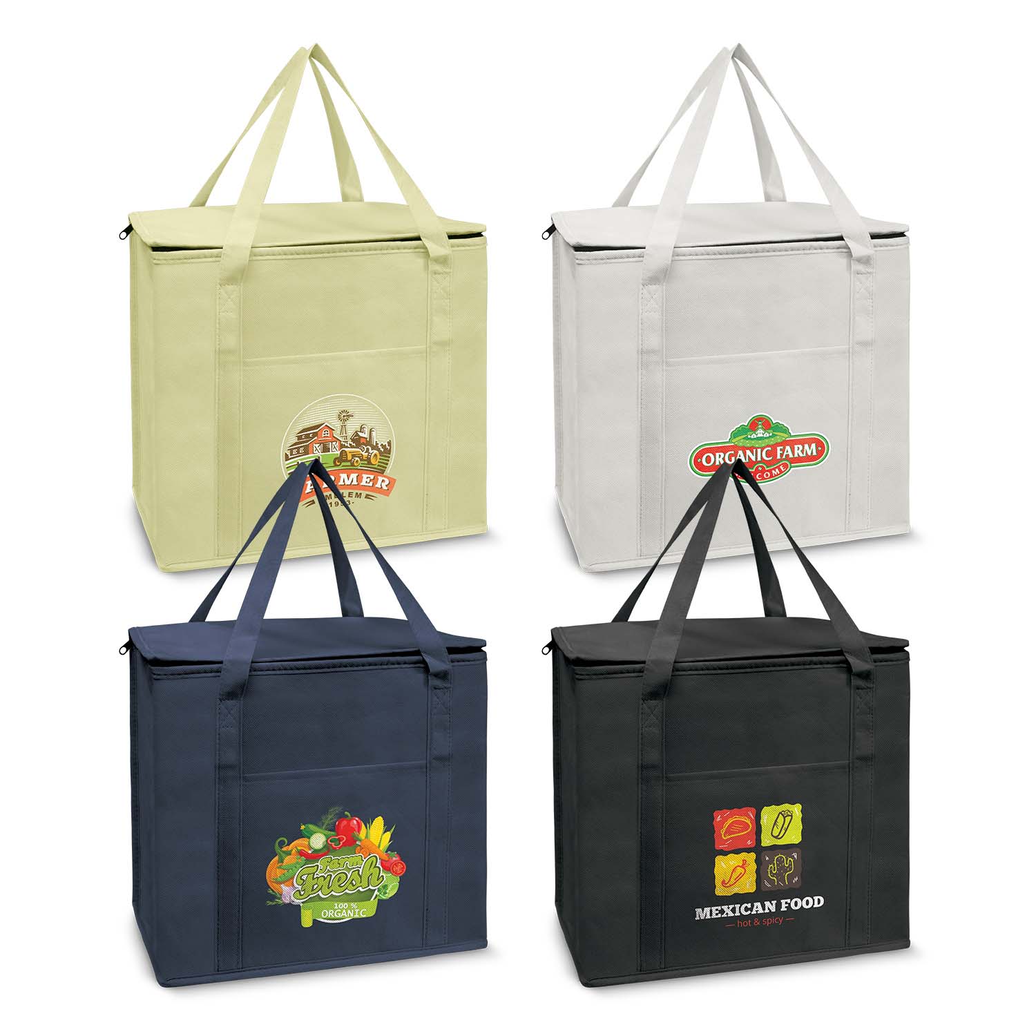 Custom Printed Sierra Shopping Cooler Bag in Perth