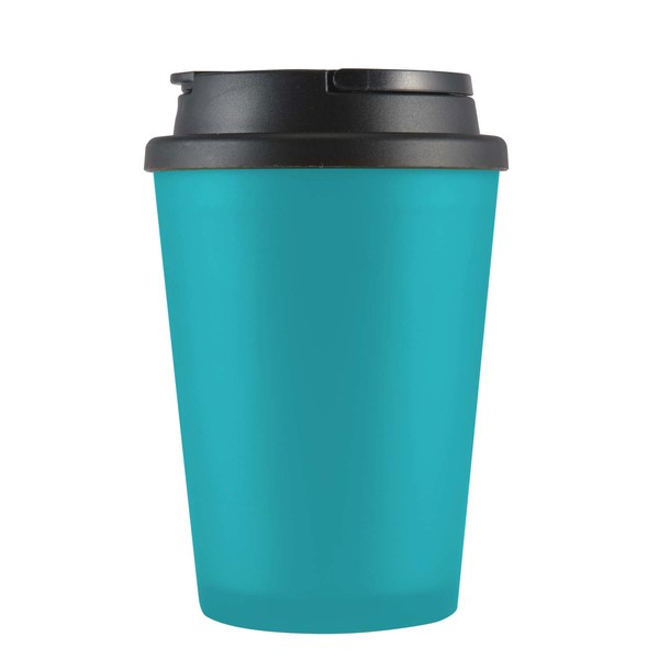 Custom Printed Teal Aroma Coffee Cup Handle Lid Online Perth Australia