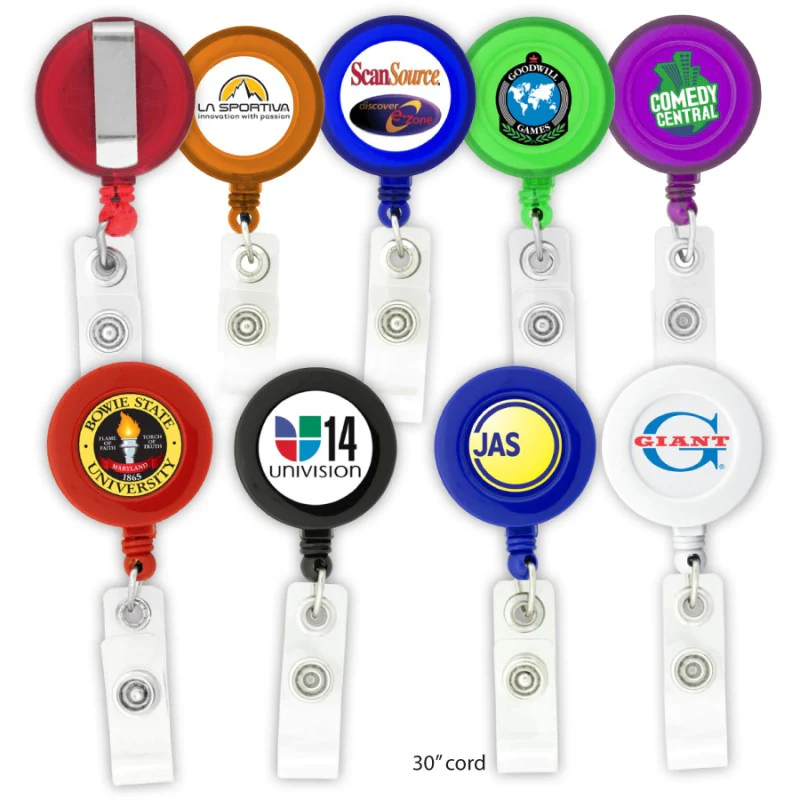 Promotional Round-Shaped Retractable Badge Holder Online in Perth, Australia