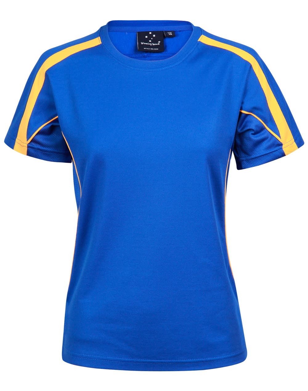 Custom (Navy Aqua Blue) Legend Ladies Short Sleeve Tee Shirts Online in Perth