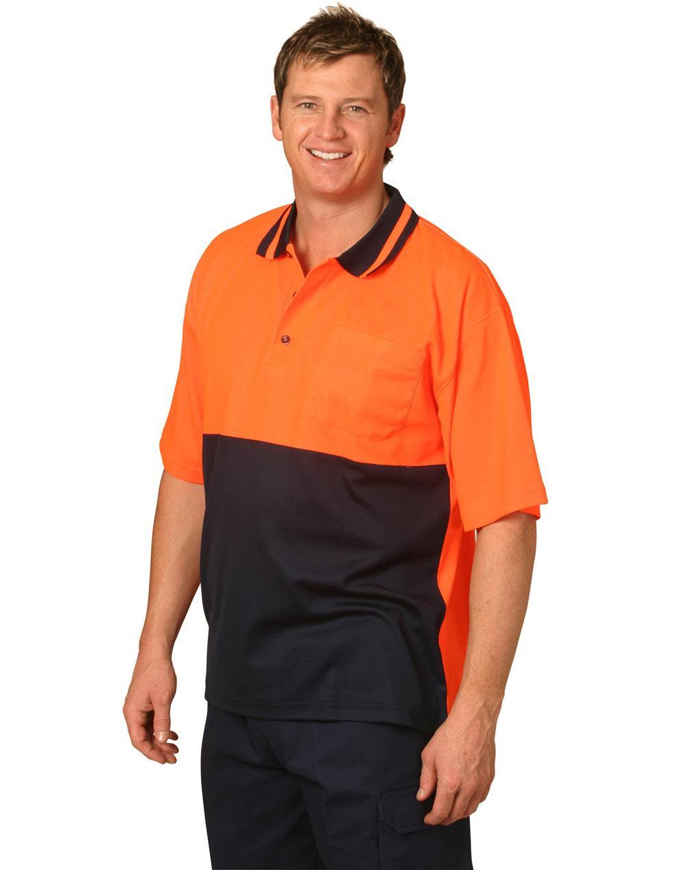 Custom Safety Short Sleeve Polo Shirts Online in Perth Australia