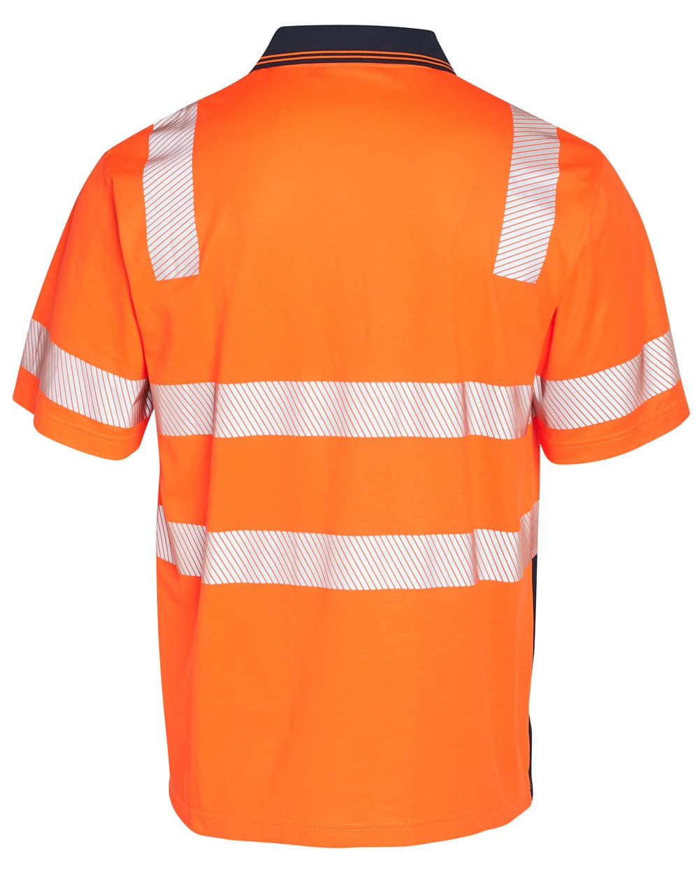 Custom Short Sleeve Hi-Vis Polos (Yellow Charcoal) Unisex TrueDry Cotton Online Perth Australia