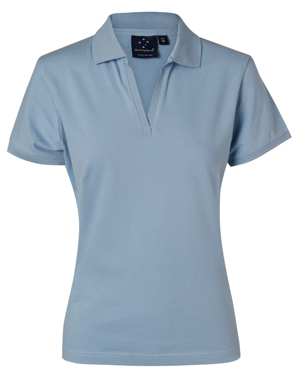 Custom (Sand) Long Beach Ledies Polo Shirts Online Perth Australia