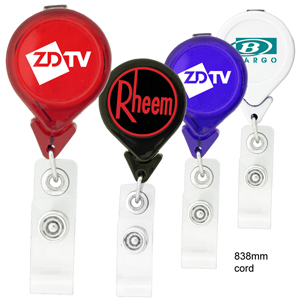 Tear Drop Retractable Badge Holder K-302