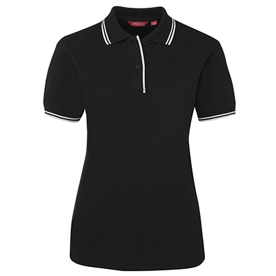 Promotional Corparate Custom Printed Apparels Polos Ladies LADIES CONTRAST POLO - 2LCP Perth Australia