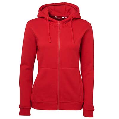 Apparels Outwears Winter FLEECYS Ladies LADIES FULL ZIP FLEECY HOODIE - 3HJ1 Perth Australia