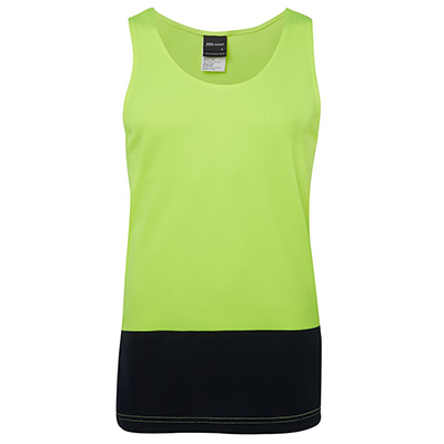 Apparels HI VIS Tradewear SINGLETS Adults Ladies 6HTS Perth Australia