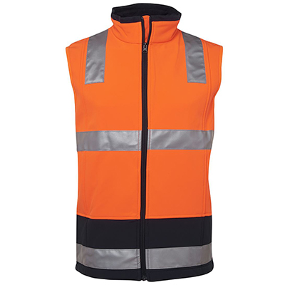 Apparels HI VIS Tradewear JACKETS-VESTS ADULTS 6D4LK HV 4602.1 (D+N) LAYER/SOFTSHELL VEST Perth Australia