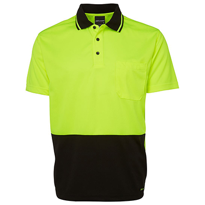 Apparels HI VIS Tradewear POLOS Adults HV 4602.1 NON CUFF TRAD POLO - 6HVNC Perth Australia