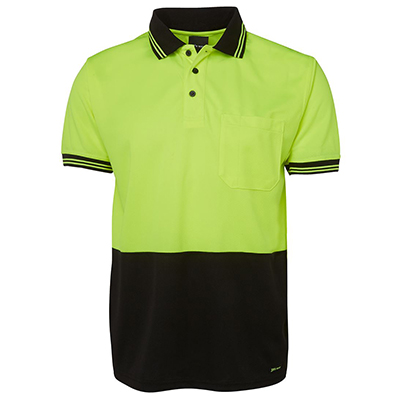 Apparels HI VIS Tradewear POLOS Adults HI VIS S/S TRADITIONAL POLO - 6HVPS Perth Australia