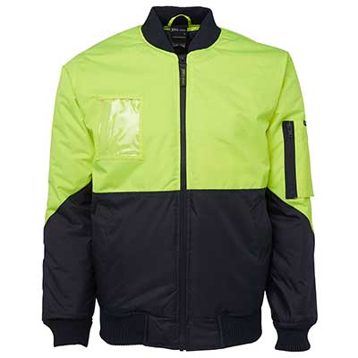 Apparels HI VIS Tradewear JACKETS-VESTS ADULTS Hi Vis Flying Jacket - 6HVFJ Perth Australia