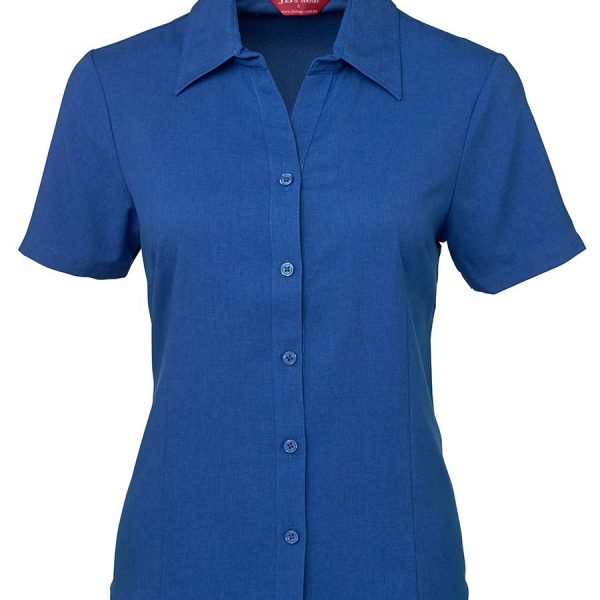 Printed Ladies S/S Polyester Shirts Australia