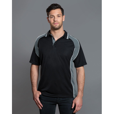 Customized Men's Mascot Sublimated Polo Shirts Online Perth Australia
